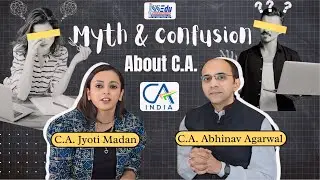 Myth & Confusion about C.A | How To Prepare | Fees Structure | C.A 2024 Podcast #podcast #capodcast