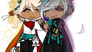 sun and moon || kavetham/al haitham x kaveh || genshin impact gacha