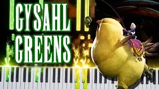 FFIII - Gysahl Greens (Piano Synthesia) 🎹