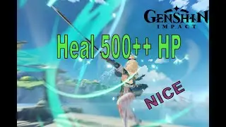 F2P JEAN INSANE HEALING ON NORMAL HIT 【GENSHIN IMPACT】