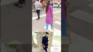 স্কুল ছাত্রী ঢাকার রাস্তায় ট্রাফিক পুলিশের দায়িত্ব পালন করতেছে 🤔🤔