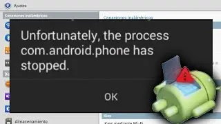 Solucionar el problema com.android.phone se ha detenido