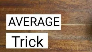 Average trick | #Average #Unique #trick #Trending #short #video #students #standard