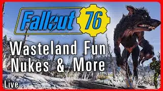 🔴Double Score Event & Having Some Fun In The Wasteland Of Fallout 76