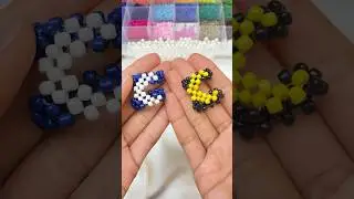 خاتم  الهلال بالخرز 🌙beaded moon ring 🌙
