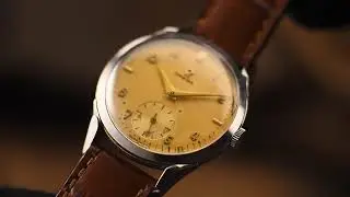 Репассаж механизма Omega винтаж Patina Watch Studio