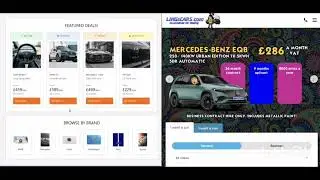 Website Redesign | Original vs My Figma Design (LINGSCARS.com UI/UX Improvement)
