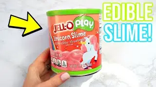 TESTING NEW JELL-O EDIBLE SLIME!