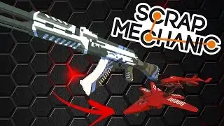 PROBANDO 2 CAZAS CON CUNIOR!! SCRAP MECHANIC. Lomacs