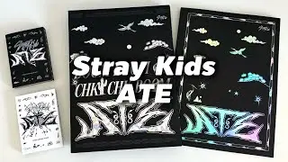 распаковка альбомов Stray Kids - Ate (limited, nemo platform ver.) jyp pob ч.2 🥠 kpop album unboxing
