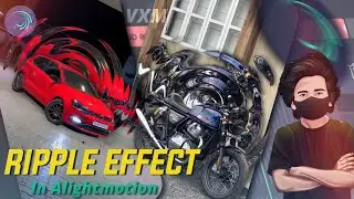RIPPLE EFFECT - ALIGHTMOTION/ circular bubbly effect/bubbly effect/alightmotion/Malayalam/ VXM