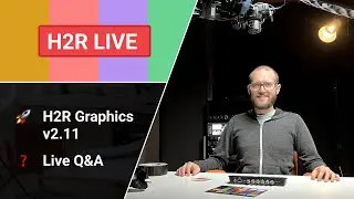 Live Q&A on all things live video production // H2R Live
