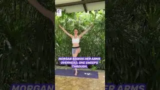 Eagle Pose HOT Yoga