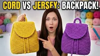 CROCHET BACKPACK with PE CORD
