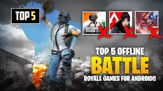 Top5 *BATTLEGROUND* games like pubg and free fire     | free fire like games in offline/online