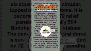 Text Warp in Adobe Illustrator