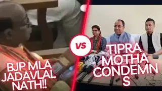 ||Reaction On BJP MLA Jadavlal Nath||TIPRA Motha||Unakoti Vlogger||