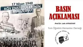 Köy Enstitilerinin 84. Kuruluş Yıldönümü