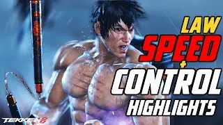 That's what a Skilled  Law looks like | Azhar ( Law ) Highlights -Tekken 8