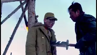 Soldier is Gut stabbed with Spear.