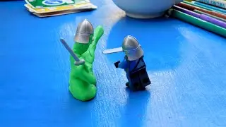 Lego vs Clay In Real Life (Stop Motion)