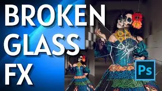 How to Make Broken Glass Effect in Photoshop