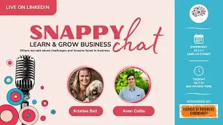 Learn & Grow Snappy Chat w/ Business Software Adoption Expert Avon Collis