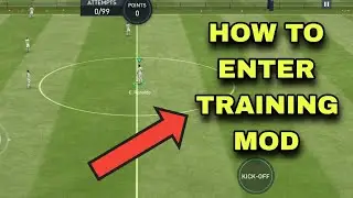 how to enter training mod in FIFA mobile #fifamobile