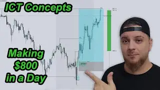 How I Made $800 Trading ICT Concepts