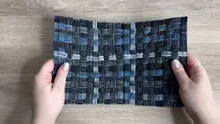 Braided denim seams! DIY denim! Upcycling!
