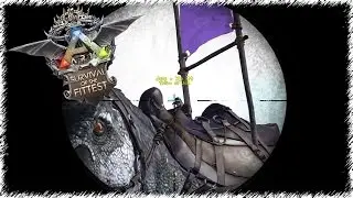 Два Headshota и Победа 2v2 в ARK: Survival of the Fittest.
