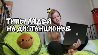 ТИПЫ ЛЮДЕЙ НА ДИСТАНЦИОННОМ ОБУЧЕНИИ