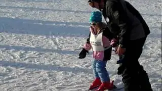 Maggie Skiing