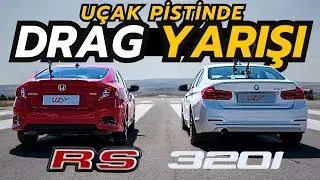 Civic RS vs 320i DRAG RACE: DUO THAT ASKED AT MOST | Honda Civic RS FC5 vs BMW 320i F30
