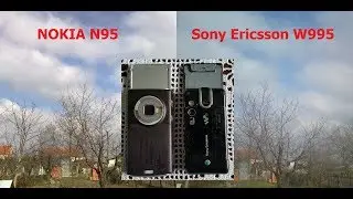 NOKIA N95 vs Sony Ericsson W995 camera test