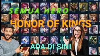 ALL HEROES HONOR OF KINGS || HONOR OF KINGS INDONESIA