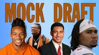 MOCK DRAFT 1.0: Surprise Quarterback Goes First Overall #nfldraft #nfldraft2023