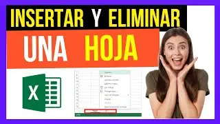 🚀Como INSERTAR y ELIMINAR una HOJA de CALCULO en Excel