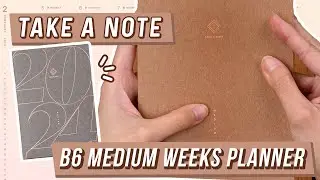 Unboxing Take a Note B6 Medium Weeks 2024 Planner!