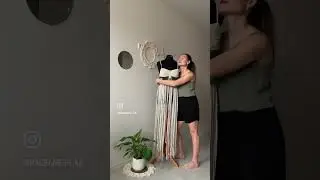 Макраме платье. Корсет