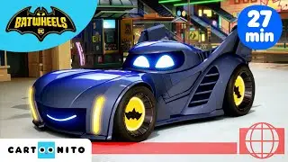 Batman der Verbrechensbekämpfer | Batwheels Zusammenstellung | Cartoons für Kinder | Cartoonito