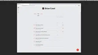Personal Tasks List (my to-dos) in ProcessKit