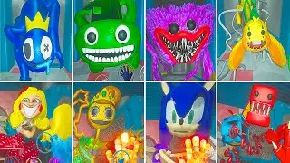 All New Jumpscares and Deaths Poppy Playtime Chapter 2 Mobile New Update(Rainbow,Boxyboo,Sonic Taps)