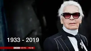 RIP Karl Lagerfeld . Creative Director of 