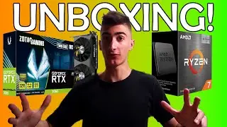 Unboxing - RTX 3060 and Ryzen 7 5800X