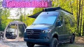Camping at Talkeetna  | Van Life Alaska