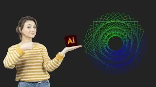 How to creat a design in illustrator By #ajaygraphicdesigner