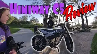 Closest thing to a dirt bike! - Himiway C5 Motorbike Review