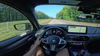 MID DAY POV DRIVE IN MY F90 M5! (YOURE RIGHT WHERE YOURE SUPPOSED TO BE) MOTIVATIONAL