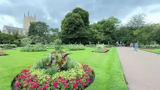Bury St Edmunds, Abbey Garden, July.